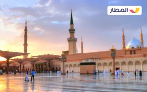 The Prophet's mosque in the city 1