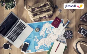 someone collecting knowledge about the destination that he will be travelling to